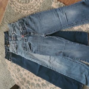 Bundle of 3 pair of boy's  jeans size 14 GAP, Old Navy, Children's Place GUC